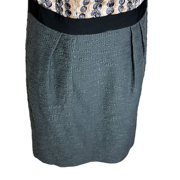 Milly of New York silk/wool blend business casual textured dress size 6 - Picture 4 of 8